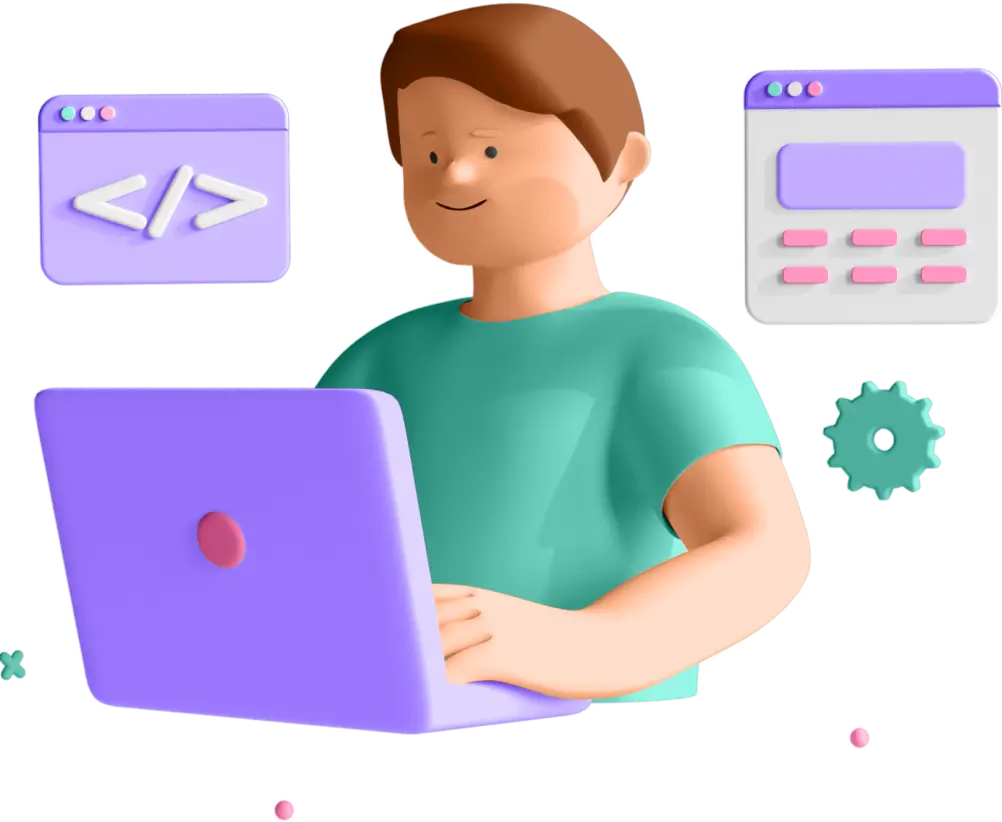 Service Cartoon Image - TechGujrati SOFTWARE - About Image